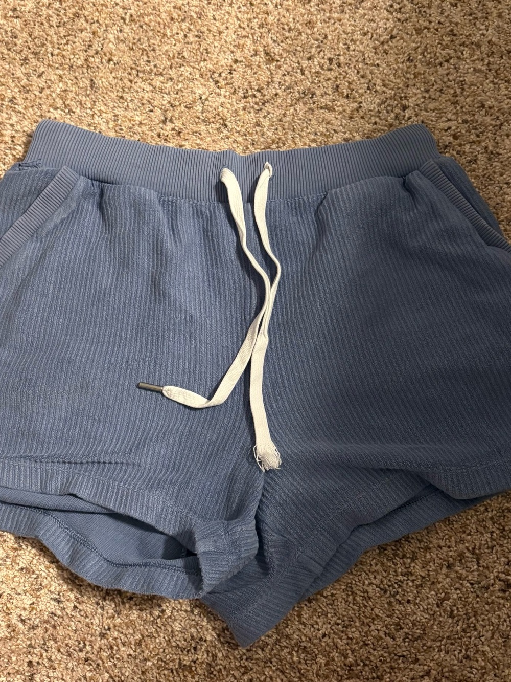 Aerie blue PJ shorts